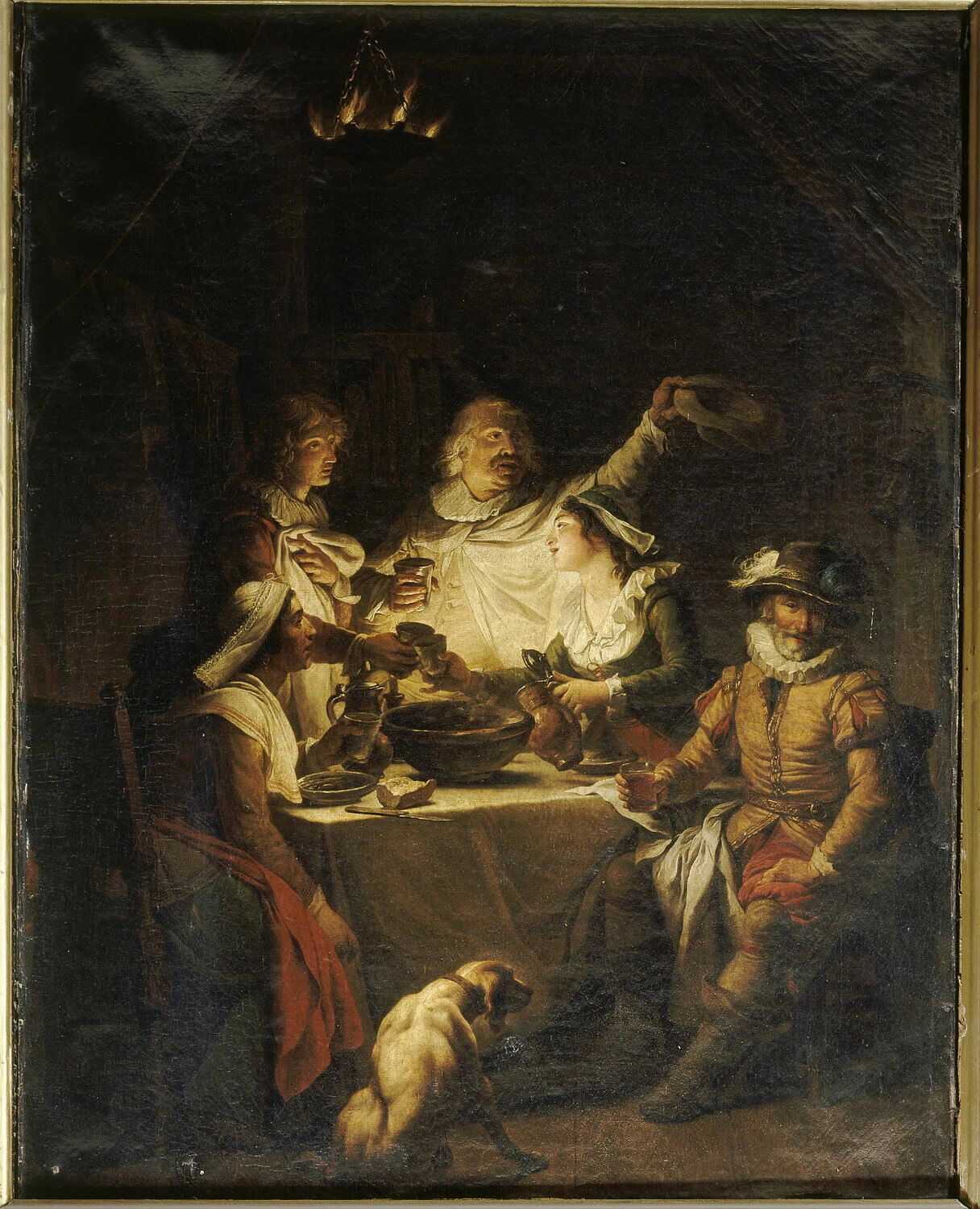 Enrico IV a Lieusaint con il mugnaio Michau - Musée national du château de Fontainebleau, Fontainebleau